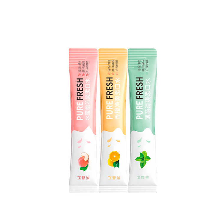 便攜果味袋裝漱口水