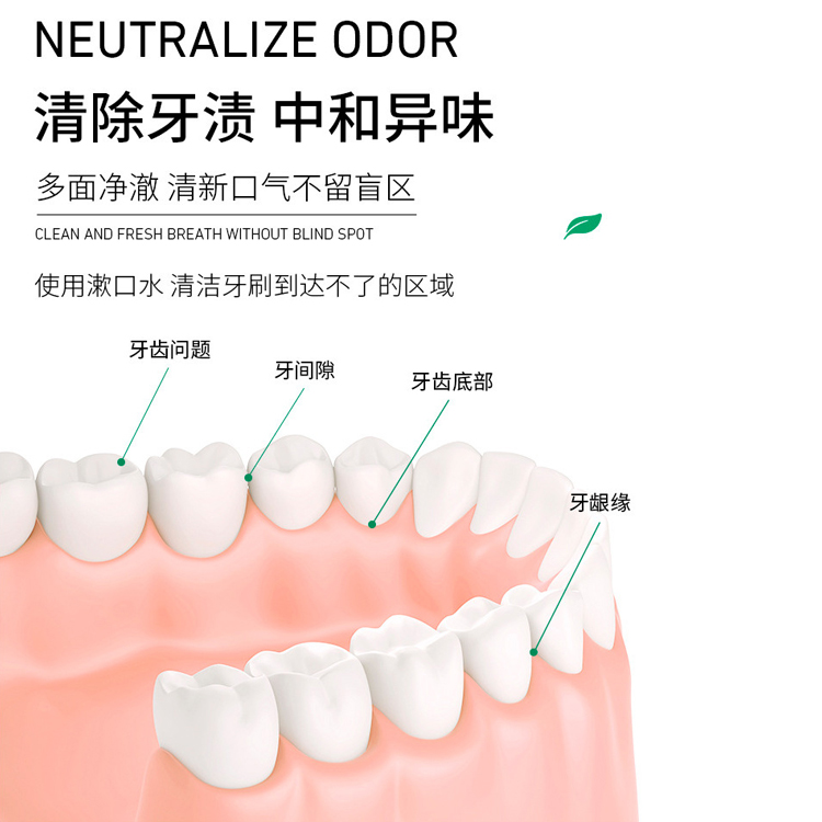 便攜果味袋裝漱口水