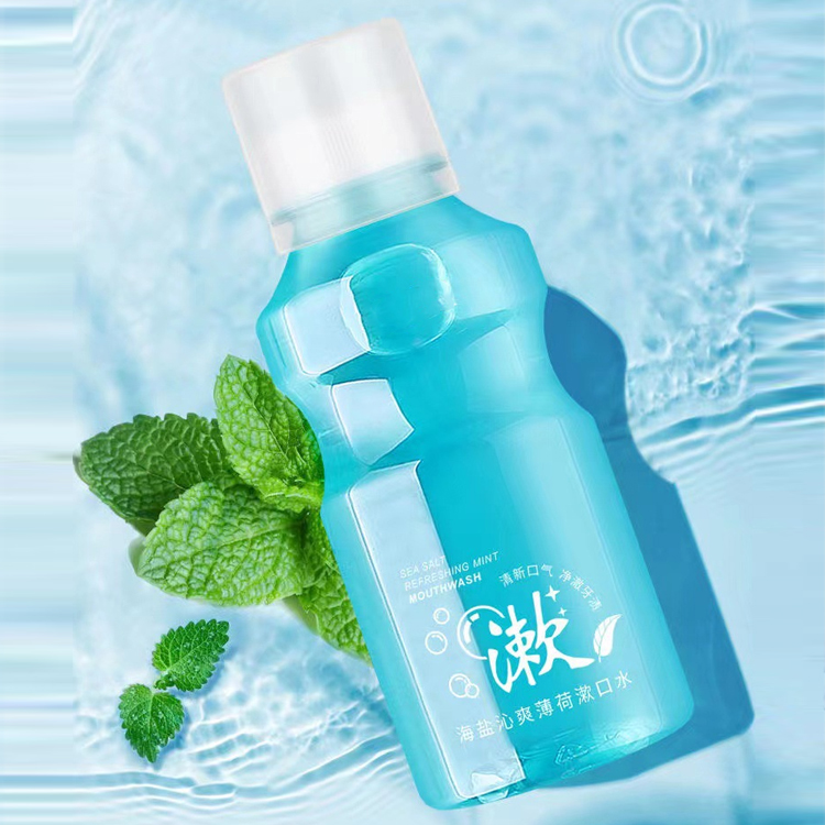 夏日檸檬海鹽薄荷舒爽漱口水