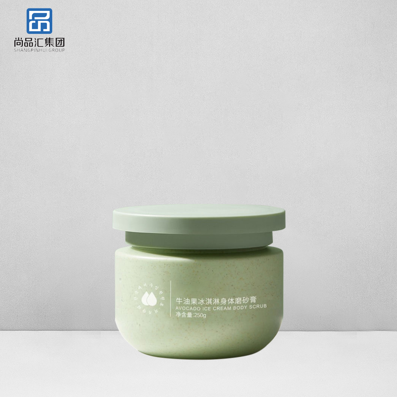 牛油果冰淇淋身體磨砂膏