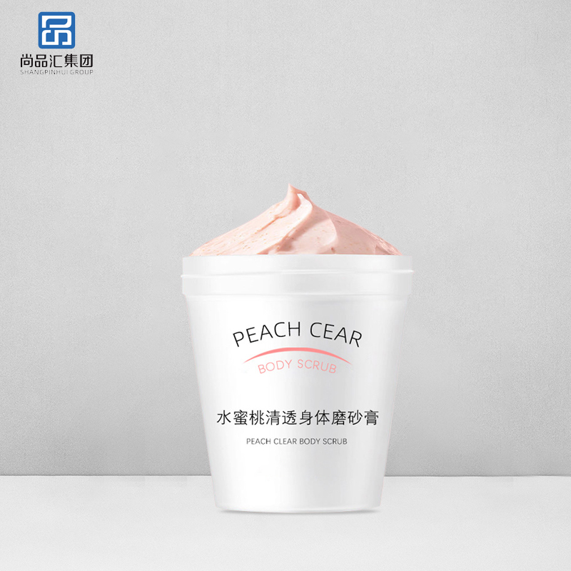水蜜桃清透身體磨砂膏