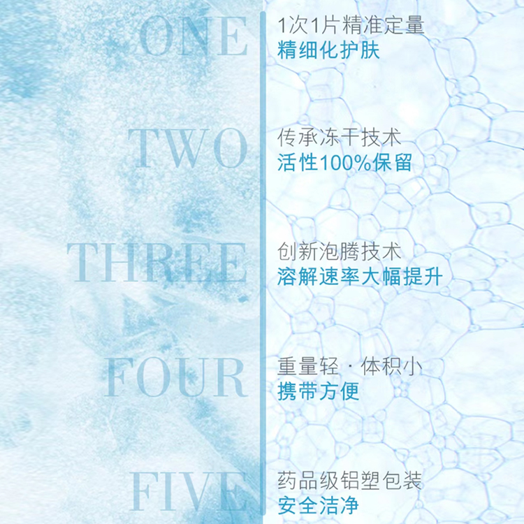 修護凍干泡騰片