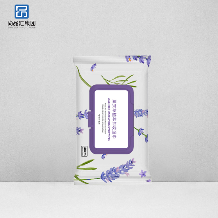 抽取式薰衣草卸妝濕巾