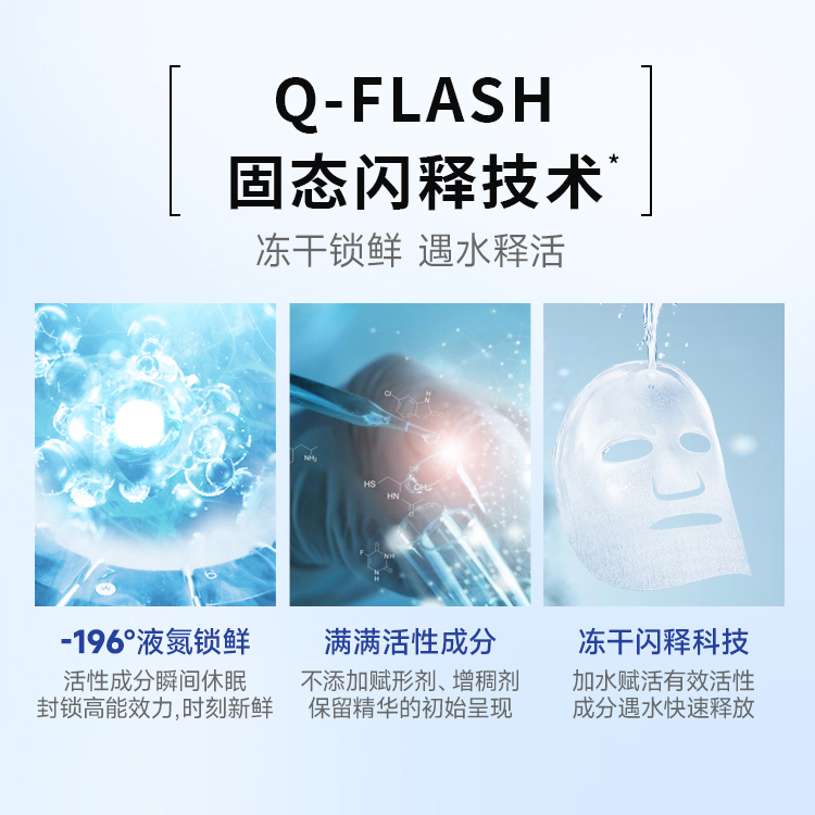 賦活修護固態閃釋面膜